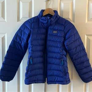 patagonia girls sz 12 (L) navy blue (royal blue)